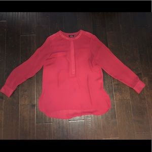 Red long sleeve shirt